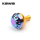 Рыболовная катушка Kawa, цвет радуги, подходит для Daiwa и Shimano