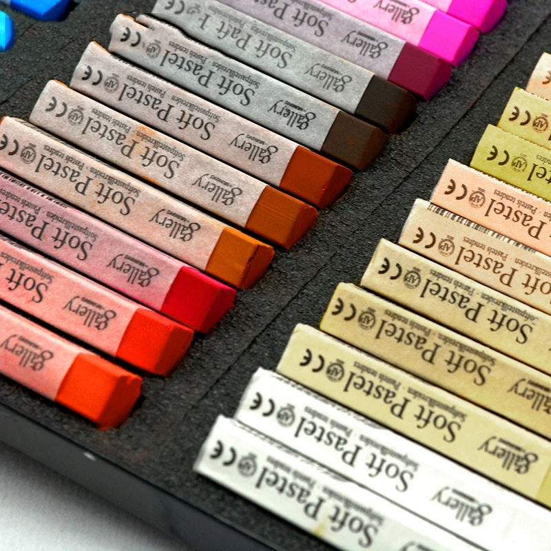 Penlab 12/24/36/48/72 colors gallery artists Soft Cakes best pigment each cake the stick is wrapped art drawing supplies | Канцтовары