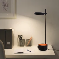 minimalist led desk lamp dimmable modern nordic industrial table lamp reading light lampe de bureau study accessories dk50dl