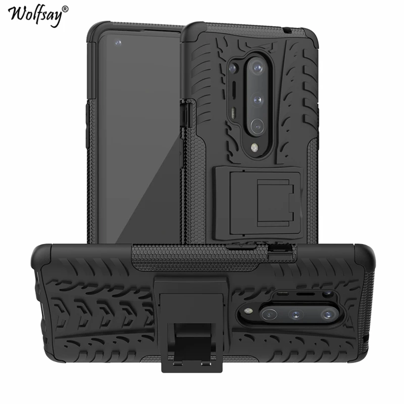 Чехол Wolfsay для Oneplus 8 Pro чехол из мягкой резины и искусственной кожи OnePlus