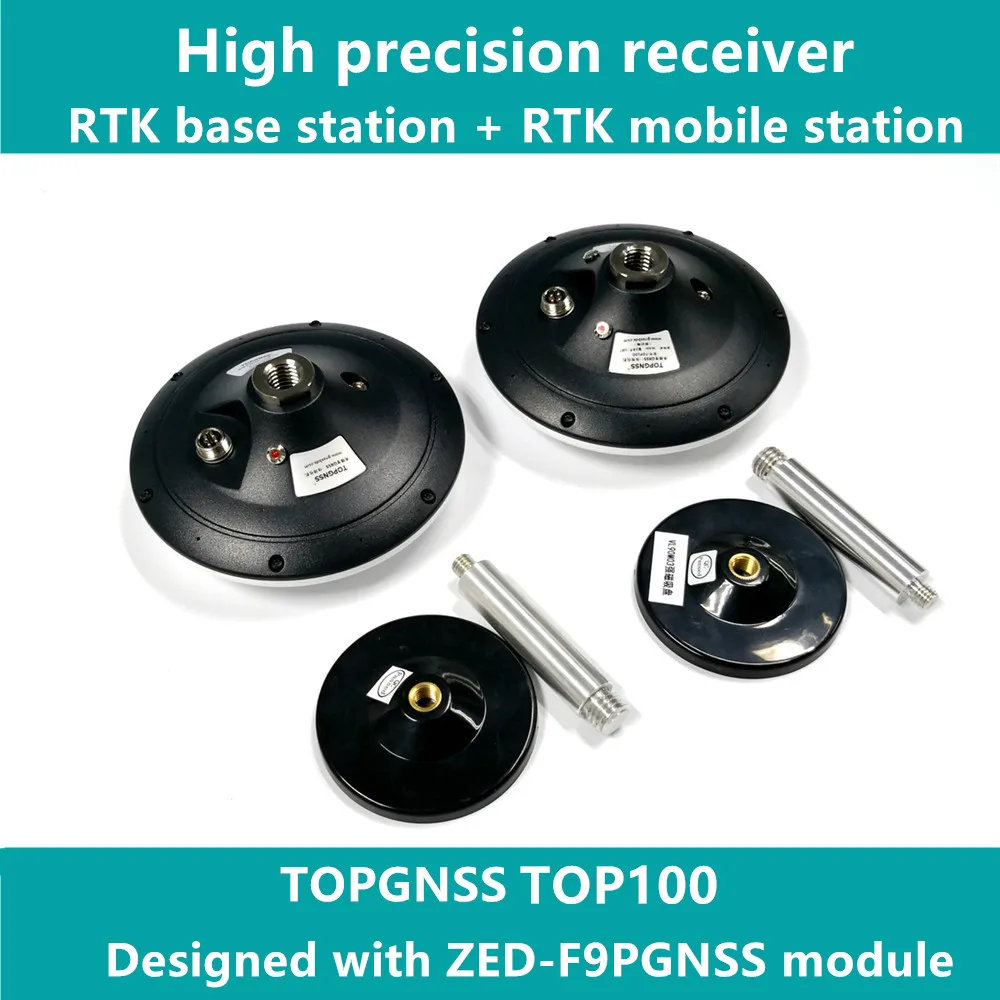 TOP100 Высокоточный RTK GNSS GPS приемник RS232 уровня 5 в кабель питания м DB9 Женский
