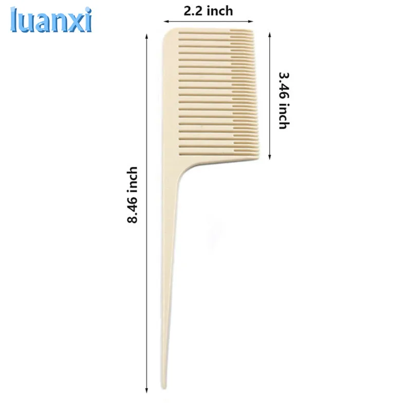 Расческа для волос с широкими зубьями ручкой-крючком | Красота и здоровье