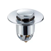 abs plastic push type water pipe bounce core bathtub converter sink drain strainer plug pop up drain filter
