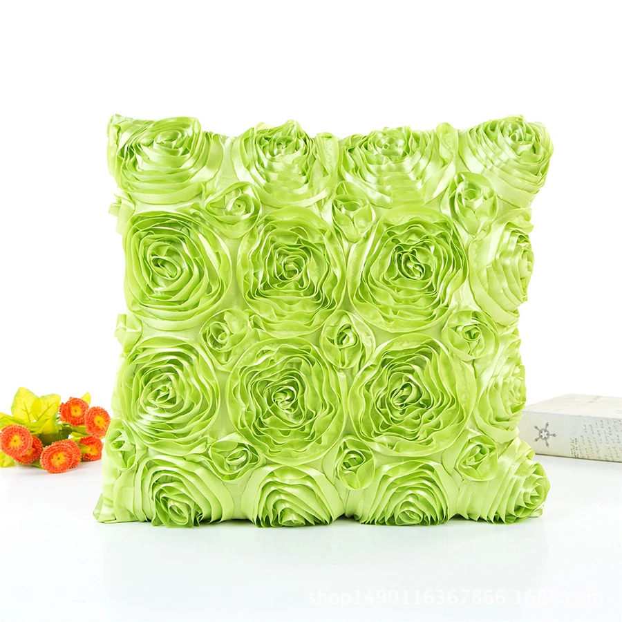 Романтическая наволочка искусственная Роза чехол для подушки декоративные