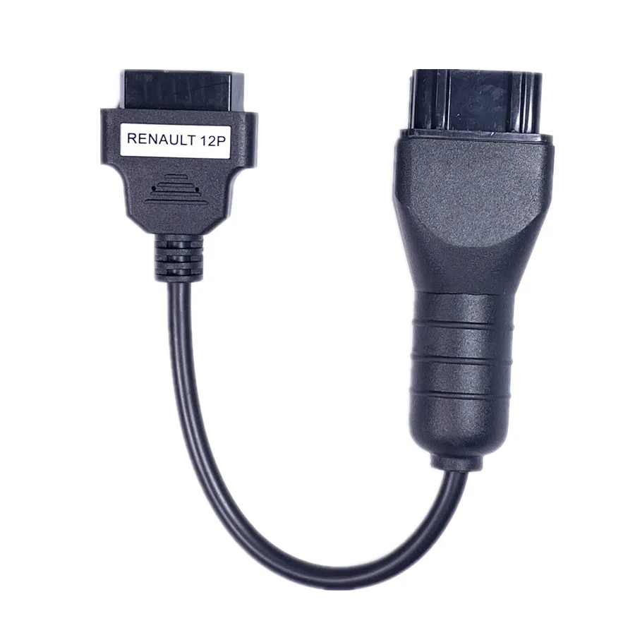 12 Pin 12Pin папа к OBD OBD2 OBDII 16 Женский адаптер автомобильного диагностического