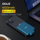 Чехол с зарядным устройством для Huawei P30, P40 Pro, Mate 10, 20, 30, 40 Pro, RS Lite, Nova 4, 5, enjoy, 8, 9 Plus, Honor, чехол с зарядным устройством