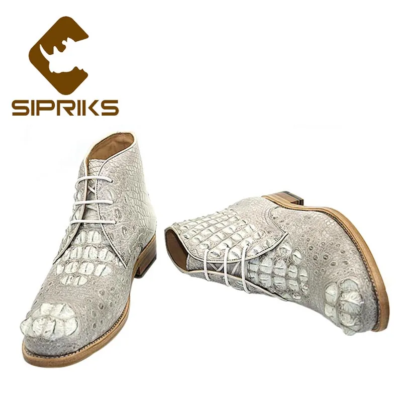 Рисунок 4 - Мужские ботинки Sipriks из крокодиловой кожи