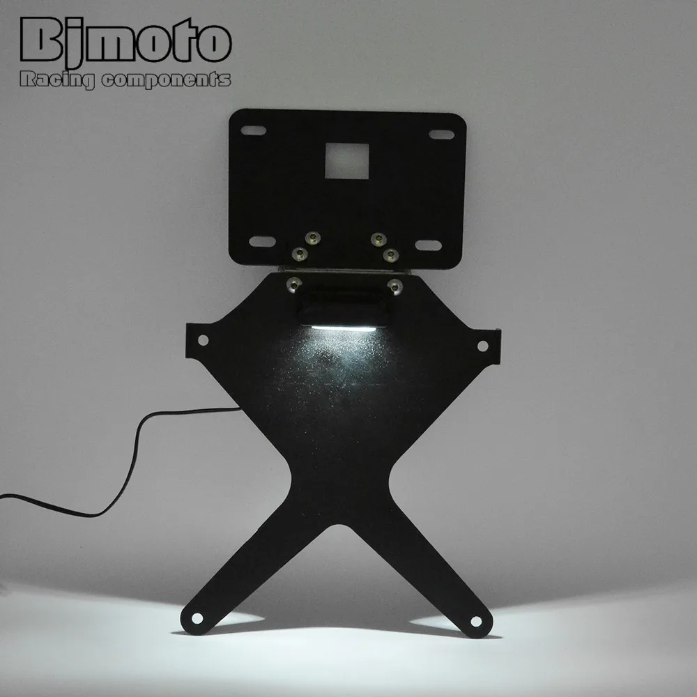 

Motorbike Adjustable Motorcycle License Number Plate Frame Holder Bracket For Yamaha YZF-R3 YZFR3 YZF R3 R25 R-25 2013-2019 2020