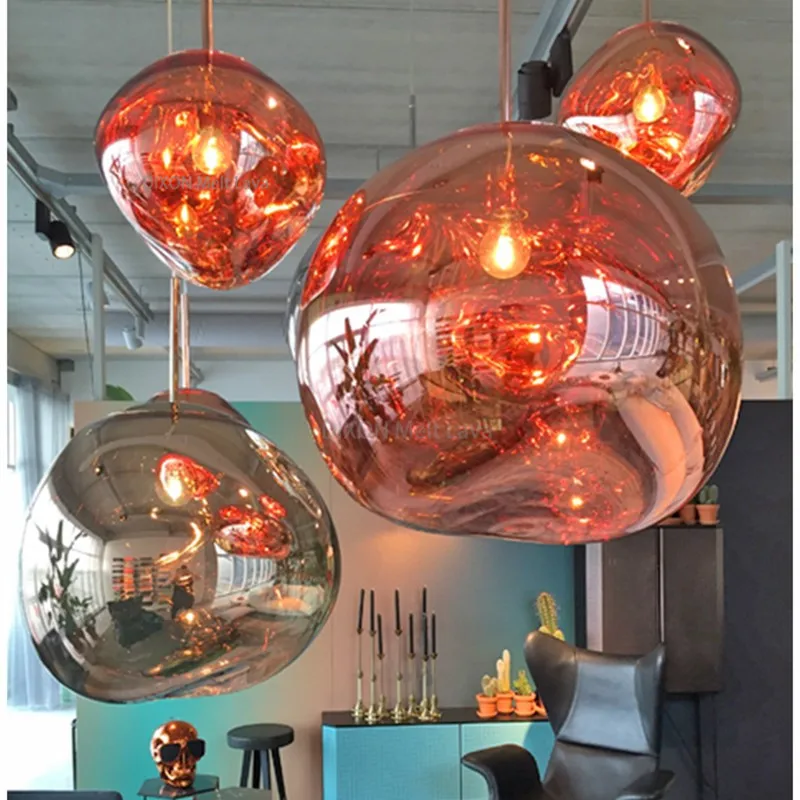 Стеклянные подвесные светильники в стиле пост модерн Подвесная лампа DIXON из