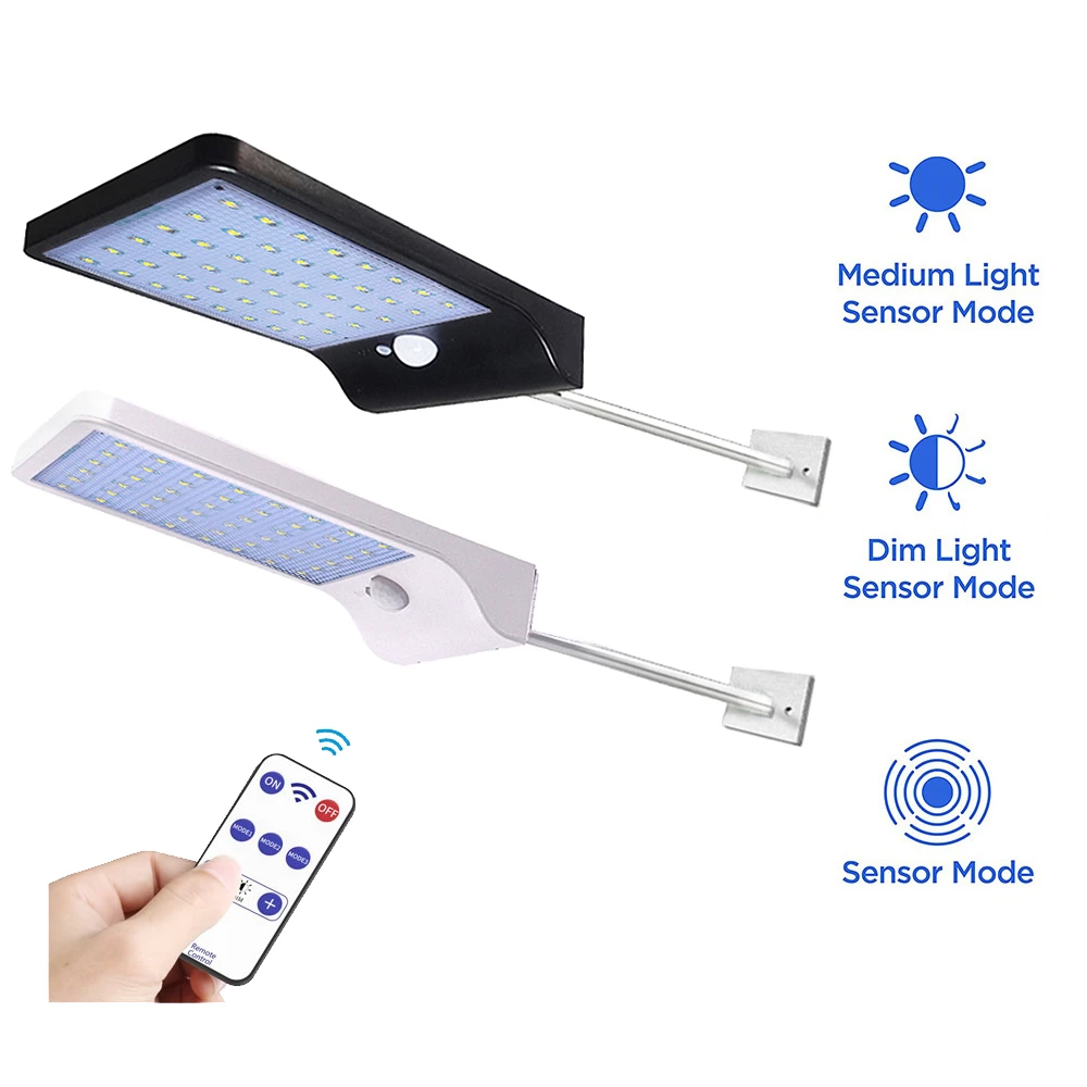 48 Светодиодный s Панели солнечные приведенный в действие светодиодный движения