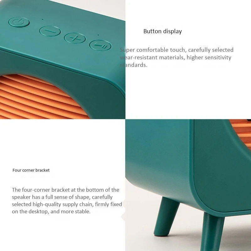 

Wireless Bluetooth Speaker Portable Retro Bluetooth Speaker Outdoor Portable Car Home Subwoofer