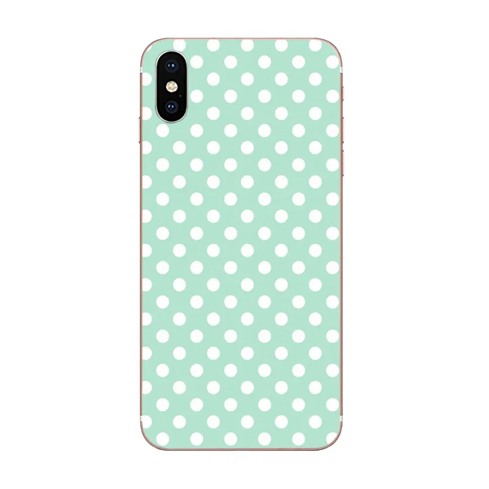 Мягкий чехол для телефона из ТПУ в ретро-стиле горошек huawei P7 P8 P9 P10 P20 P30 Lite Mini Plus Pro Y9