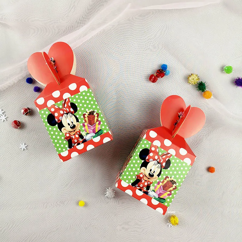 Минни Мышь вечерние украшения набор вейвпоинт Микки поставки соломенная чашка