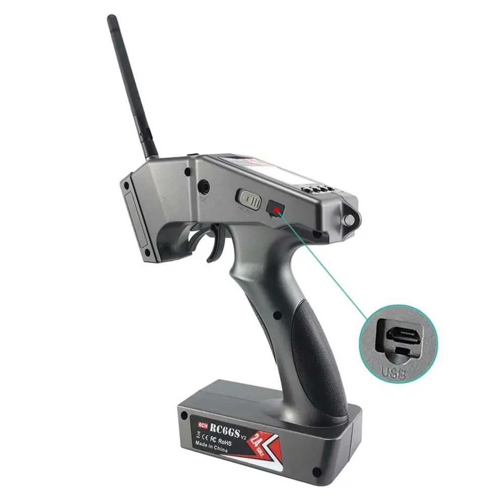Аксессуары для радиоуправляемых автомобилей и лодок RadioLink RC6Gs V2 2 4G 6CH
