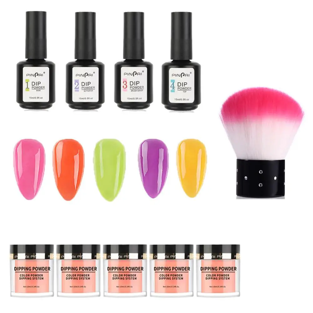 

Dipping Nail Powder Kits Nude Dip Nail Glitter Powder Luminous Matte Gradient Pigment For Women Nail Decoration
