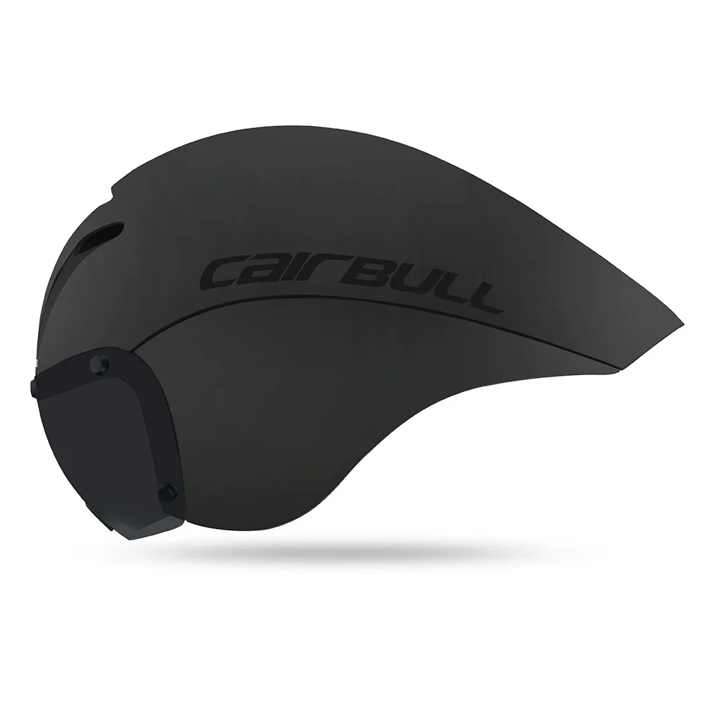 

HOT CAIRBULL VICTOR Cycling Helmet Magnetic Goggles Road Bike Helmet Triathlon Time Trial Helmet Pneumatic TT Bicycle Helmet Cap
