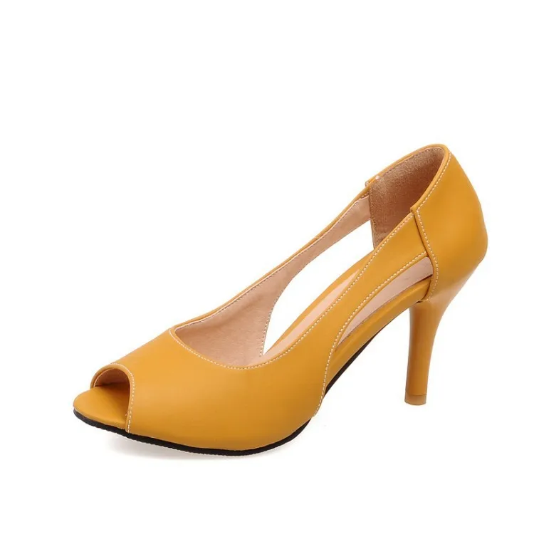 

Sexy new Korean fish mouth women's shoes in spring