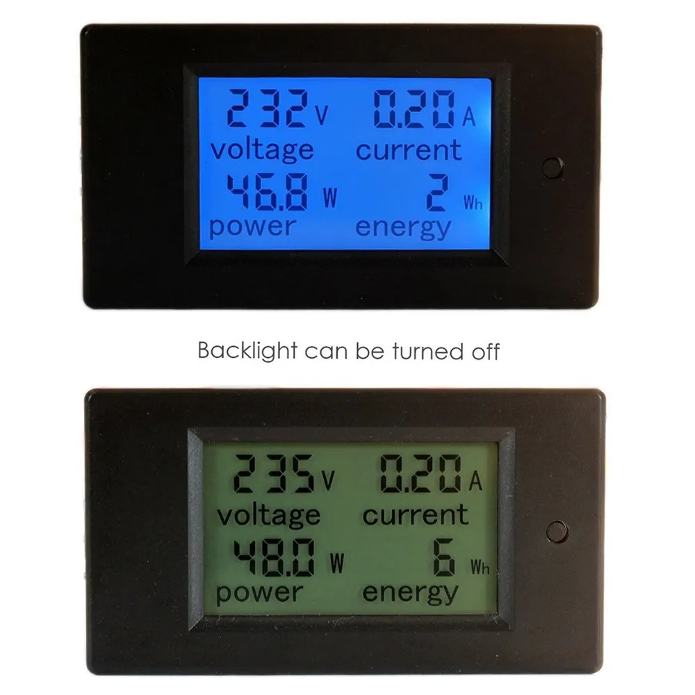 Однофазный цифровой ваттметр переменного тока мощный мультиметр трансформатор