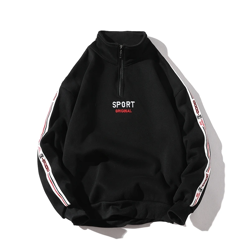 

2021 Men Hoodies Hip Hop Zipper худи толстовка мужская Sweatshirt Streetwear Pullover Tracksuit Men ABZ547