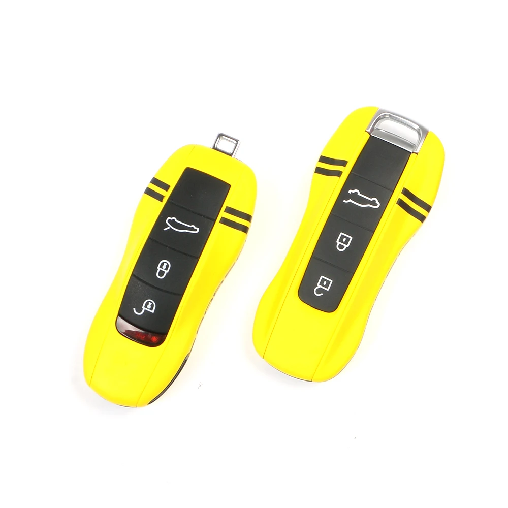 

Remote 3 Buttons Key Shell Case Cover Cap Trim For Porsche Boxster 986 987 Cayman Panamera Macan Cayenne 911 970 997 981 991