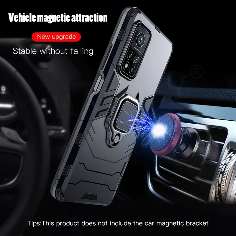 for realme c21 case for realme c21 back cover shockproof bumper magnet finger ring bracket kickstand armor phone case realme c21 free global shipping