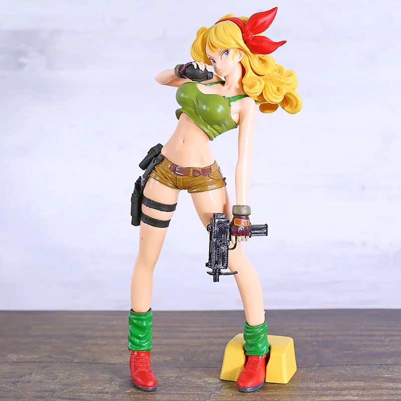 

DBZ Glitter & Glamours Yellow Hair Lunchi PVC Figure Collectible Model Toy