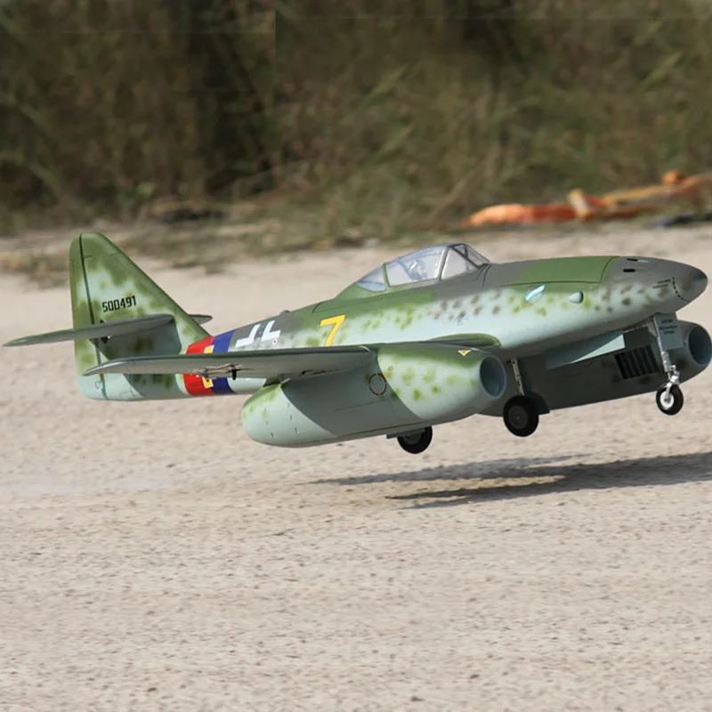 FreeWing Messerschmitt Me262 twin 70 мм ducted fan Airplanes PNP ME 262 модель самолета два вентилятора|airplane