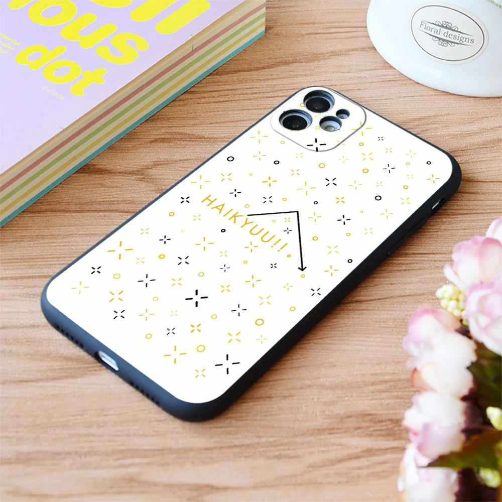 

For iPhone Fukurodani Colours Print Soft Matt Apple iPhone Case 6 7 8 11 12 Plus Pro X XR XS MAX SE
