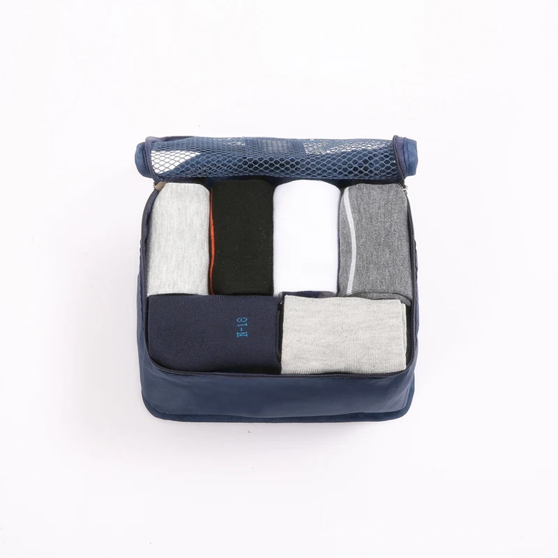 6 шт./компл. сумки для хранения багажа чемодан комплект упаковки портативная