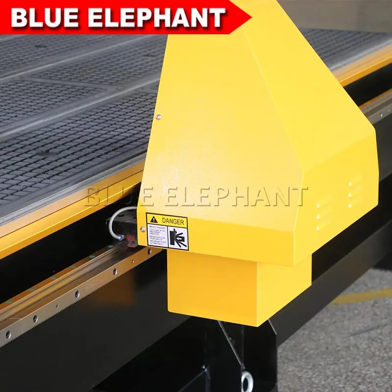 Станок с ЧПУ BLUE ELEPHANT 2100 3000 мм 3 осевой фрезерный станок системой сбора пыли 2130 и