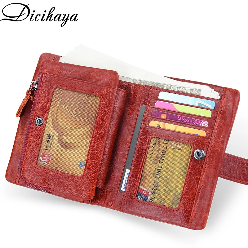 

Кошелек DICIHAYA Женский, из натуральной кожи