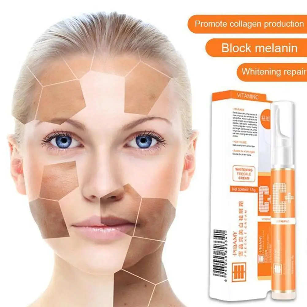 

Instant Blemish Removal Gel Vitamin C Whitening Anti Pen the Effectively Freckle Freckle Spots Remove Cream Melanin Pigment E1A5