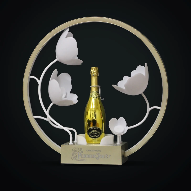 Перезаряжаемая бутылка для шампанского Perrier Toy дисплей VIP сервис презентаций