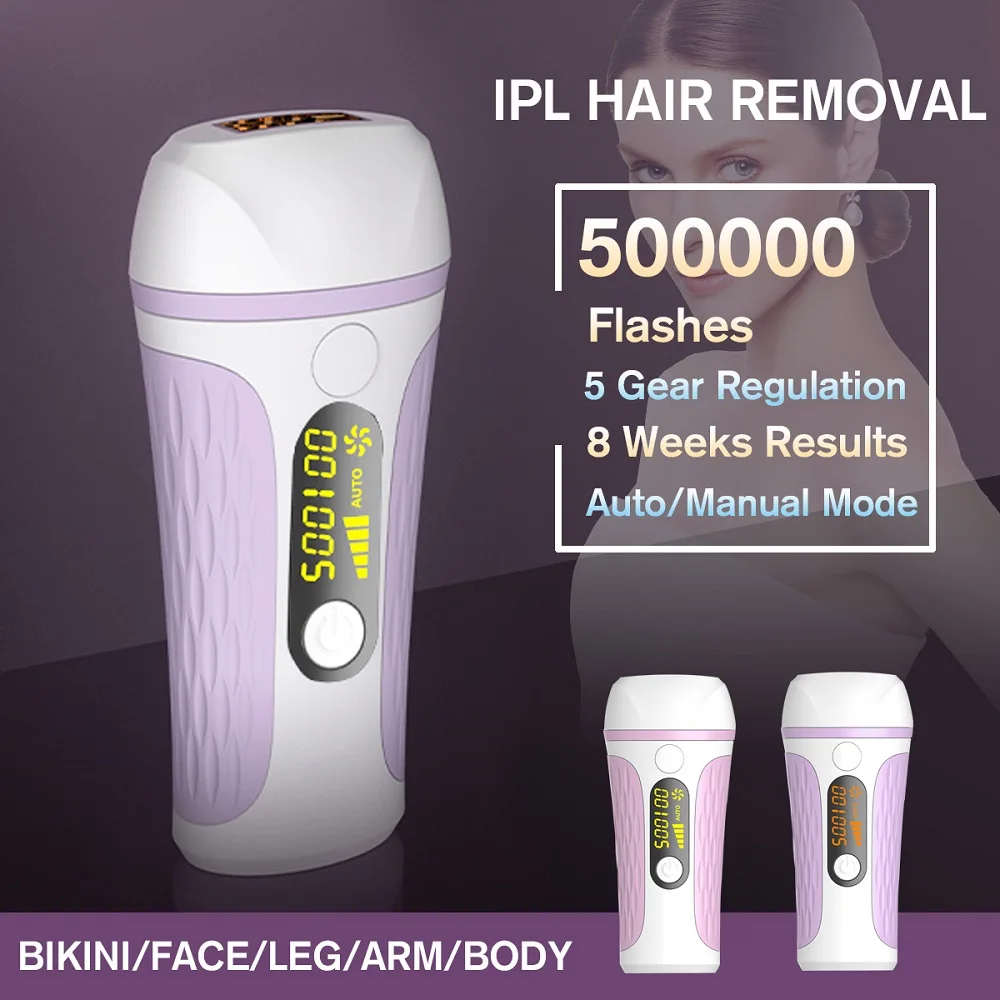 Hot sale IPL photo epilator for women home use 500000 flashes lazer hair removal instrument | Бытовая техника