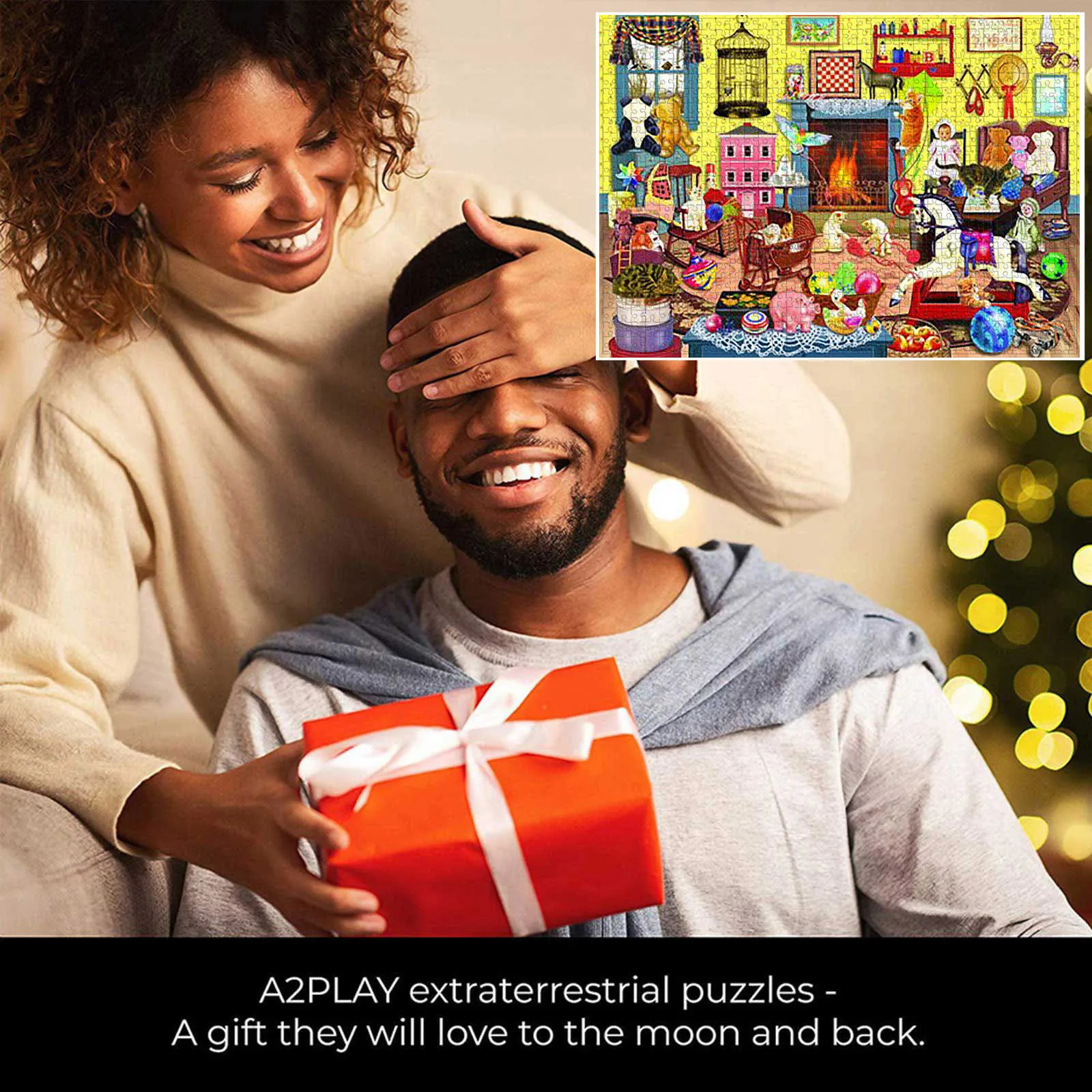 

HIINST 1000pcs Winter House Picture Jigsaw Puzzle Toys Kids Educational Toys Adult Building Block Game Drop Ship