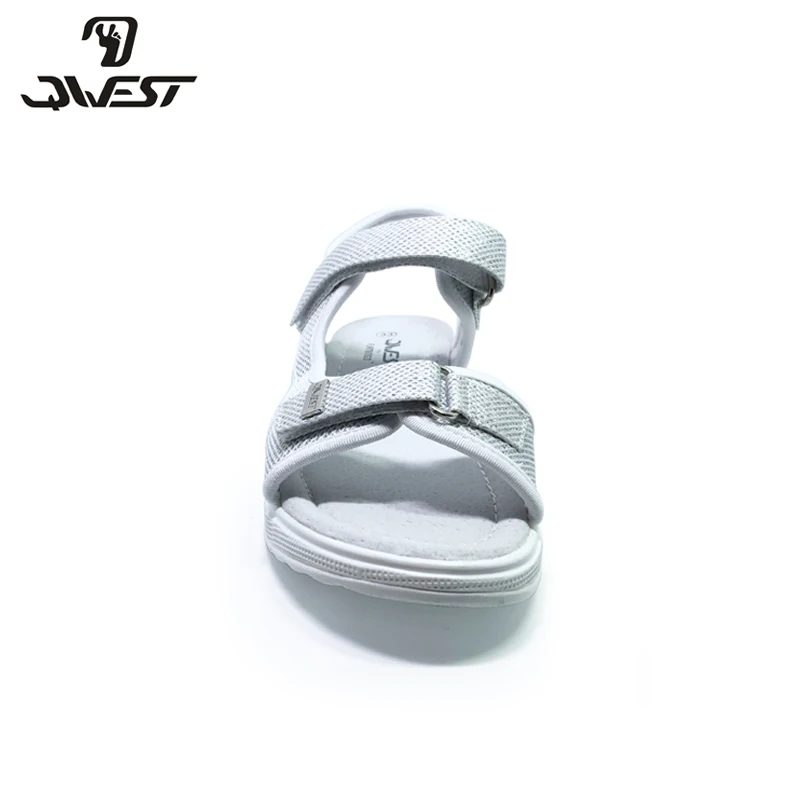 Сандалии с вырезами FLAMINGO 2020 Летние повседневные босоножки на липучке кожаные