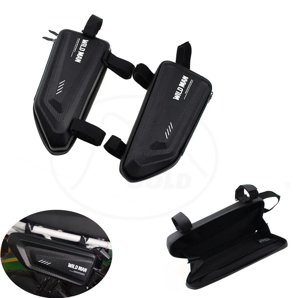 

For KAWASAKI NINJA 250 400 NINJA250 ninja 400 2018 2019 motorcycle side package hard shell modified triangle package Bag kit