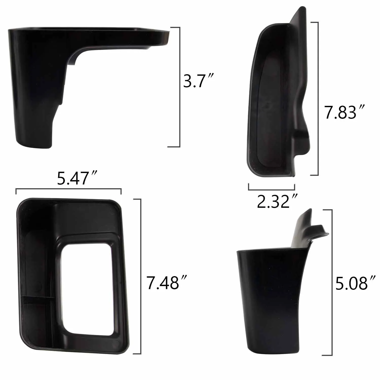 Коробка-органайзер с боковой коробкой передач для хранения Авто 2020-2020 Jeep Wrangler JL JLU