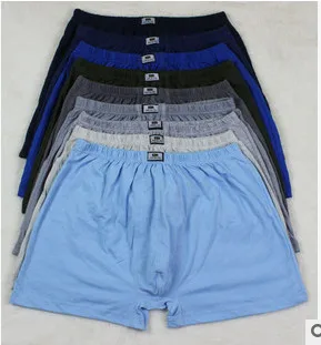 Хлопковая мужские трусы боксеры комфортные трусики из дышащей ткани для мужчин