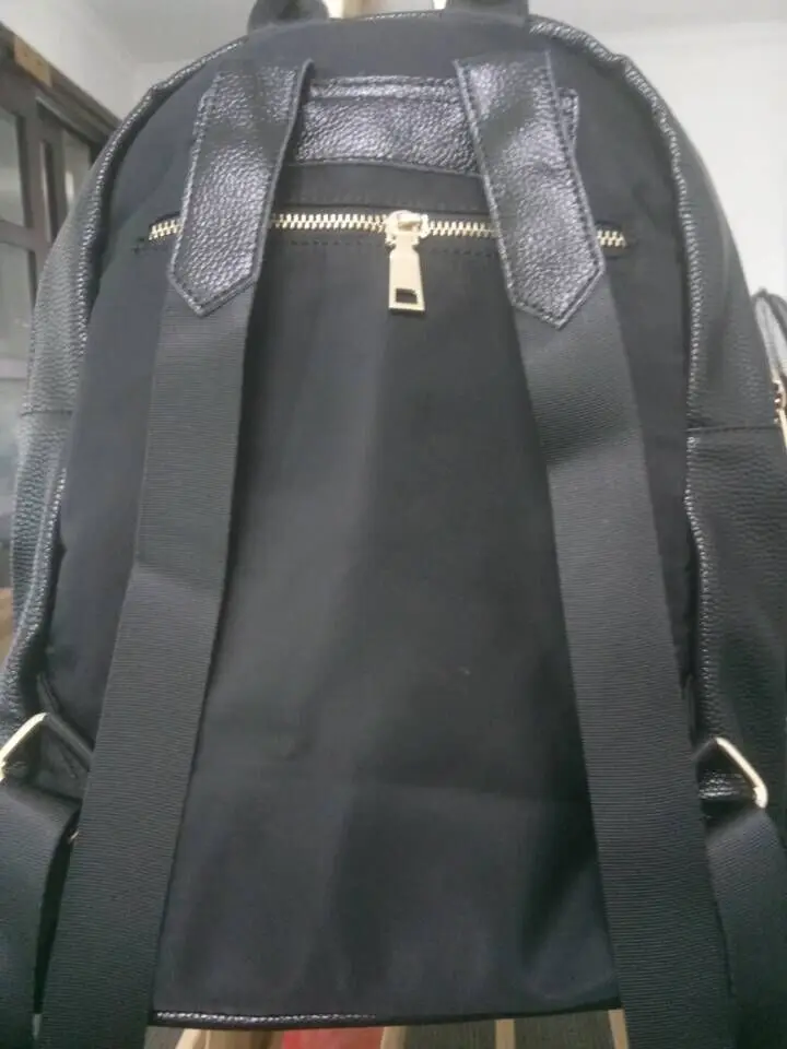 

JONON Women Genuine Leather Bag Brand Backpacks Famous Designer Cow Leather School Bag For Teenager Girls Travel Backpack
