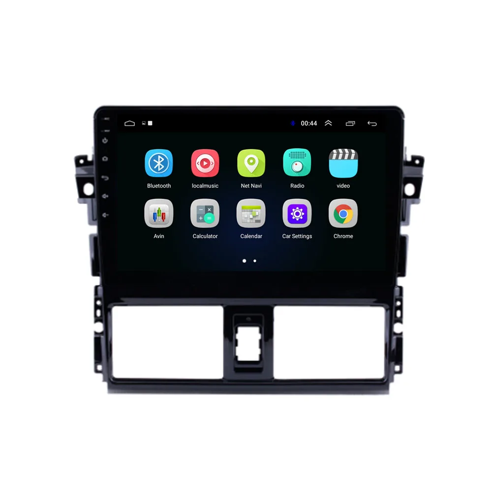 10 1 ”4G LTE Android 8 подходит для TOYOTA VIOS YARIS 2013 2014 2015 2016 Мультимедиа стерео автомобильный