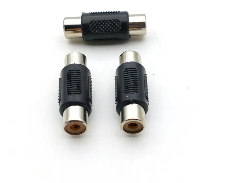 1000 шт. Аудио Видео Женский переходник RCA Соединительный адаптер Joiner |