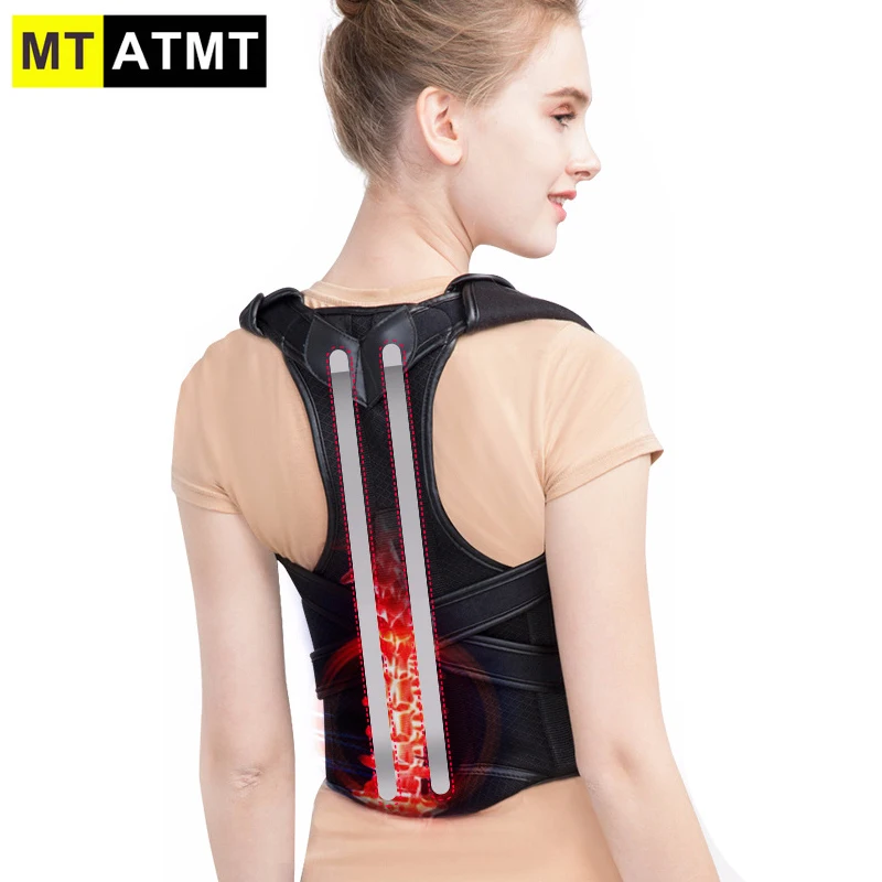 

Adjustable Clavicle Posture Corrector Men Woemen Upper Back Brace Shoulder Lumbar Support Belt Corset Posture Correction