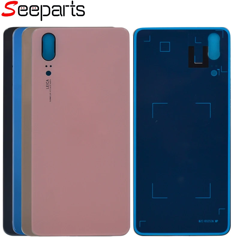 Новинка задняя крышка батарейного отсека для Huawei P20 Задняя стеклянная EML L29 L22
