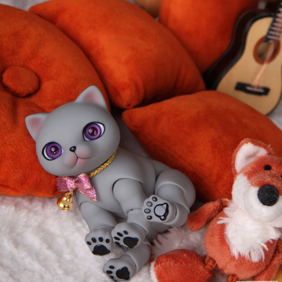

BJD doll 1/8 Cat catA birthday present High Quality Articulated puppet Toys gift Dolly Model nude Collection