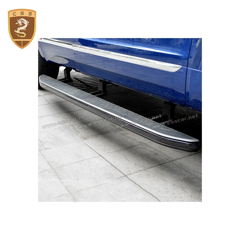 Стайлинг автомобиля Электрический порог из углеродного волокна для двери Bentley W12