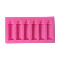 diy candle shape leaf fondant silicone molds for 3d crafts cake decoration tool chocolate gumpaste moulds resin clay