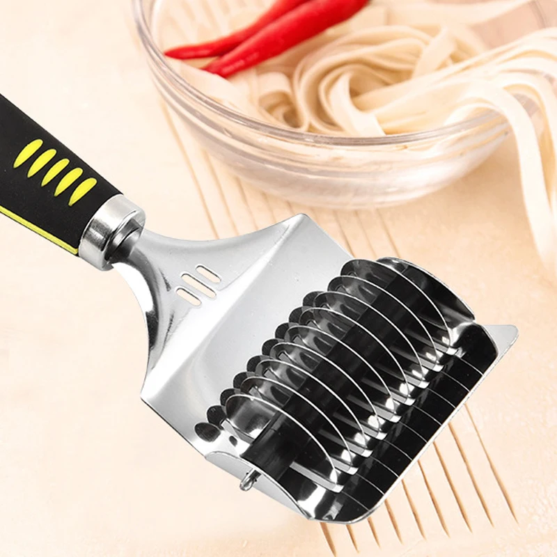 Ручной Резак для лапши из нержавеющей стали машина прессования резак шальлота