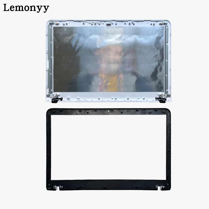 Для sony Vaio SVE151 SVE1511 SVE1512 SVE151G11M SVE151j13l SVE151J13M SVE1511SCC SVE151C11T верхняя задняя крышка для ЖК-дисплея/Передняя панель для ЖК-дисплея - Цвет: White A and B