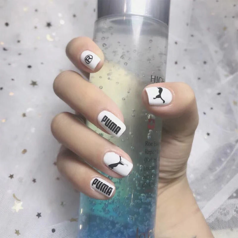 Leopard Nail Art sticker s маникюр Дизайн Спорт самоклеющиеся 3D наклейки на ногти наклейки ногтевая декоративная наклейка очаровательные советы